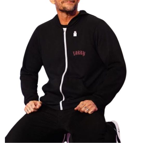 CM Punk Larry Black Fleece Hoodie