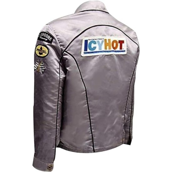 Death Proof Icy Hot Kurt Russell (Stuntman Mike) Silver Jacket