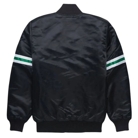 Ny Jets Black Bomber Starter Jacket