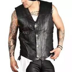 The Walking Dead Norman Reedus (Daryl Dixon) Leather Vest