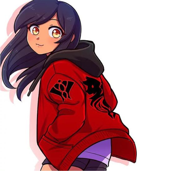 Aphmau Aaron Lycan Red Hoodie