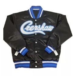 Crenshaw Bomber Varsity Jacket Crenshaw Bomber Varsity Jacket