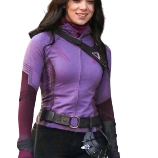 Hawkeye Hailee Steinfeld (Kate Bishop) Leather Jacket