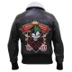 Harley Quinn Bombshell Joker Fur Jacket