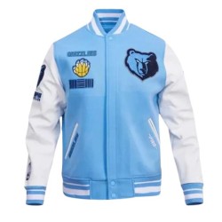 Memphis Grizzlies Wool Varsity Jacket Memphis Grizzlies Wool Varsity Jacket