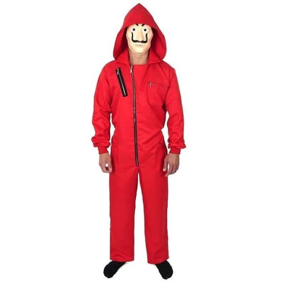 Money Heist La Casa De Papel Red Cotton Costume