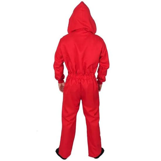 Money Heist La Casa De Papel Red Cotton Costume