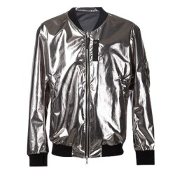 11 by boris bidjan saberi silver satin bomber jacket 11 by boris bidjan saberi silver satin bomber jacket
