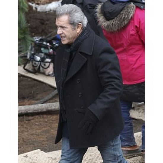 Daddy's Home 2 (Kurt) Mel Gibson Black Coat