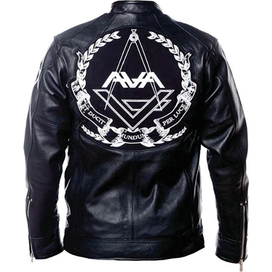 Angels Ava Love Black Biker Leather Jacket