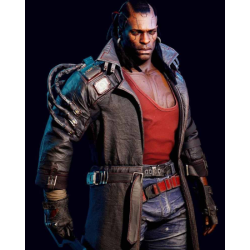 Cyberpunk 2077 Placide Belted Brown Leather Coat