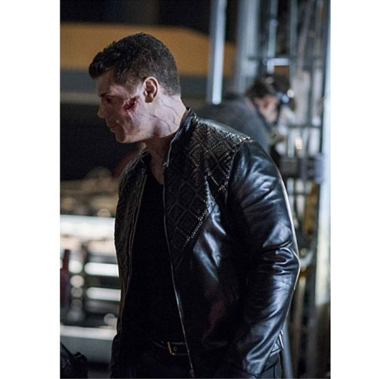 Arrow A Matter Of Trust Cody Rhodes (Derek Sampson) Leather Jacket