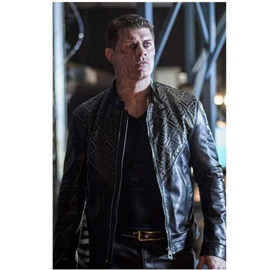 Arrow A Matter Of Trust Cody Rhodes (Derek Sampson) Leather Jacket