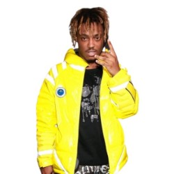 Juice Wrld (Jarad Anthony Higgins) Yellow Puffer Jacket Juice Wrld (Jarad Anthony Higgins) Yellow Puffer Jacket
