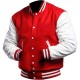 Men's Bomber Varsity Black and White Jacket