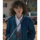 Stranger Things S04 Natalia Dyer (Nancy Wheeler) Blue Denim Jacket