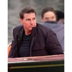 Mission Impossible 7 Tom Cruise (Ethan Hunt) Cotton Jacket Mission Impossible 7 Tom Cruise (Ethan Hunt) Cotton Jacket