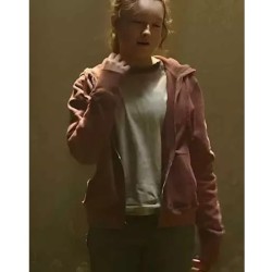 The Last of Us Bella Ramsey (ellie Williams) Maroon Hoodie The Last of Us Bella Ramsey (ellie Williams) Maroon Hoodie