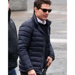 Mission Impossible 7 Tom Cruise (Ethan Hunt) Black Jacket Mission Impossible 7 Tom Cruise (Ethan Hunt) Black Jacket