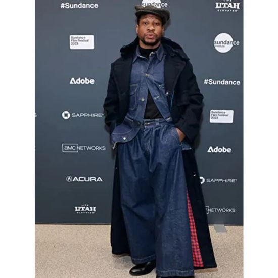 Magazine Dreams Jonathan Majors Trench Coat