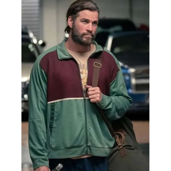 Poker Face Liam Hemsworth (Michael Nankervis) Bomber Jacket