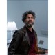 The Pentaverate Keegan-michael Key (Hobart Clark) Brown Leather Blazer