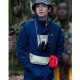 Sex Education Asa Butterfield (otis Milburn) Blue Jacket