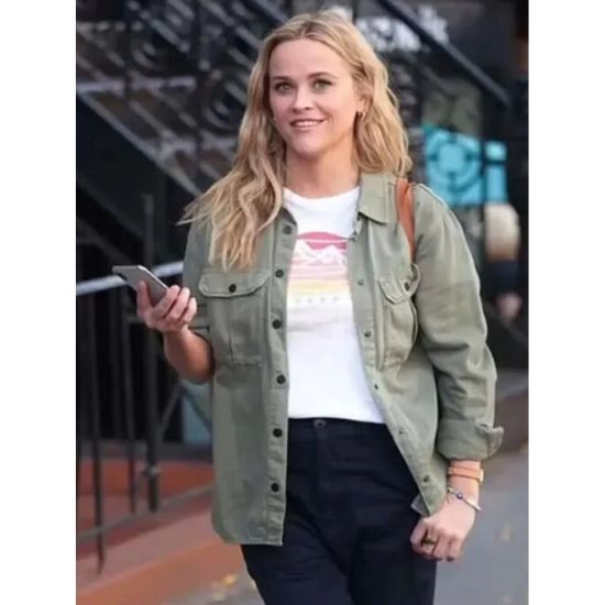 Your Place or Mine Reese Witherspoon (Peter Coleman) Green Jacket