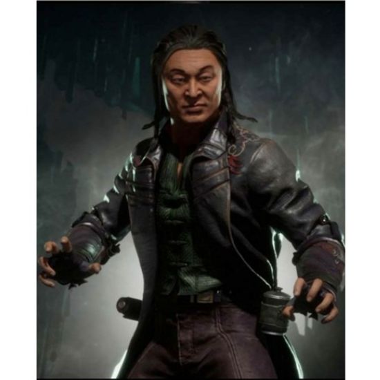 Mortal Kombat 2 Chin Han (Shang Tsung) Leather Coat