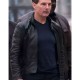 Mission Impossible 7 Tom Cruise (Ethan Hunt) Leather Jacket