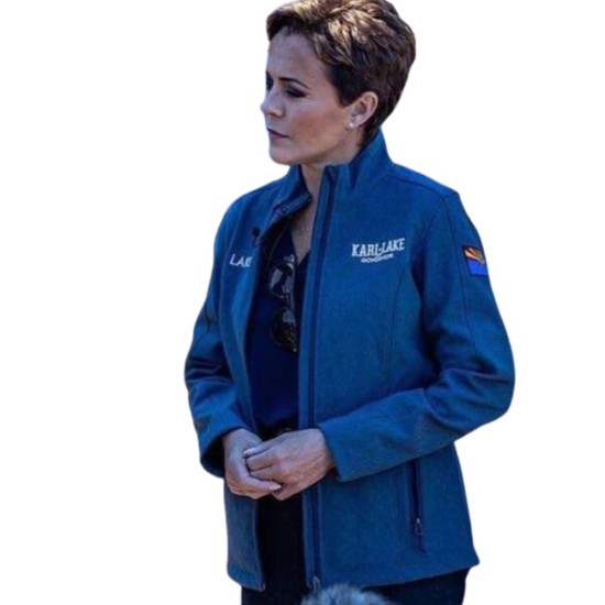 Kari Lake Blue Governor Jacket