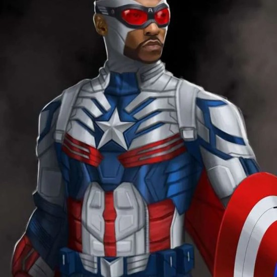 Captain America Brave New World 2025 Anthony Mackie (Sam Wilson) Jacket 