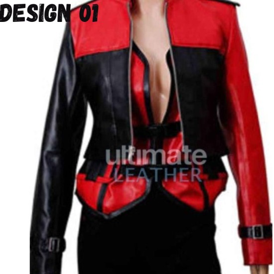 Injustice 2 Harley Quinn (Tara Strong) Leather Jacket