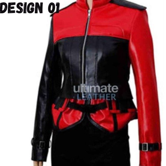 Injustice 2 Harley Quinn (Tara Strong) Leather Jacket