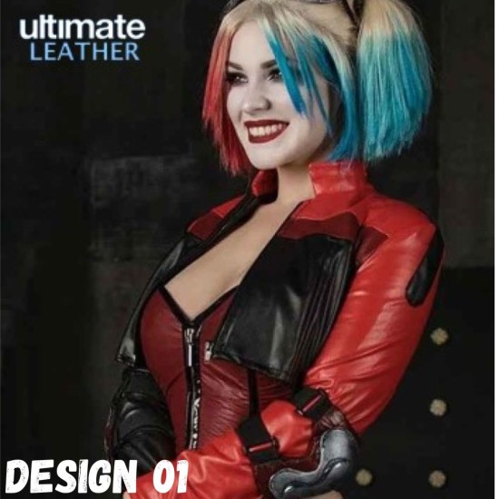 Injustice 2 Harley Quinn (Tara Strong) Leather Jacket