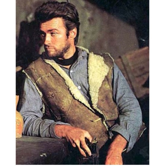 A Fistful of Dollars Clint Eastwood (Joe) Leather Vest