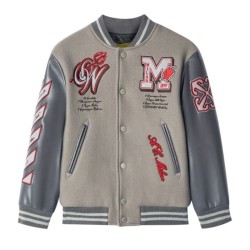Ac Milan Varsity Bomber Jacket Ac Milan Varsity Bomber Jacket