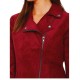 Arrow Willa Holland (Thea Queen) Red Leather Jacket