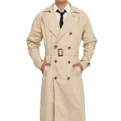 Supernatural Castiel (Misha Collins) Trench Coat Supernatural Castiel (Misha Collins) Trench Coat