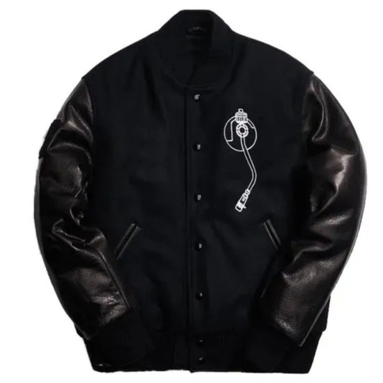 Def Jam Black Varsity Jacket