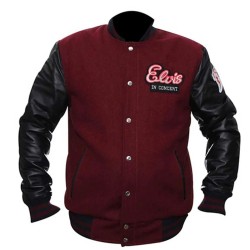 Elvis In Concert Varsity Jacket Elvis In Concert Varsity Jacket