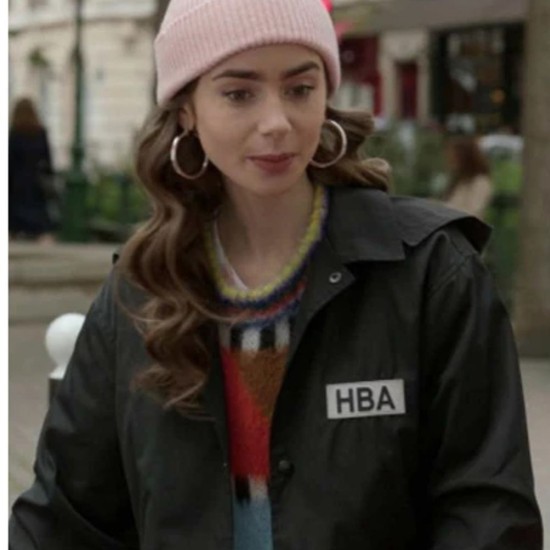 Emily in Paris Lily Collins (HBA) Cropped Jacket