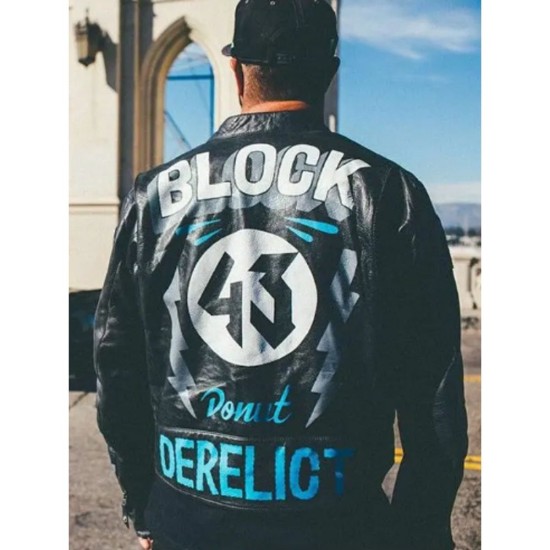 Ken Block Real Leather Jacket