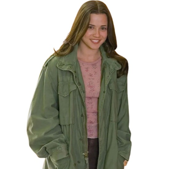 Freaks And Geeks Lindsay Weir (Linda Cardellini) Military Green Jacket Freaks And Geeks Lindsay Weir (Linda Cardellini) Military Green Jacket