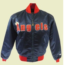80s California Los Angeles Angels Varsity Jacket