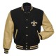 New Orleans Saints Letterman Black/Gold Jacket