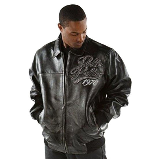 Pelle Pelle Exotic Ghost Bomber Leather Jacket