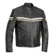 River Road Hoodlum Biker Vintage Leather Jacket