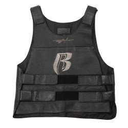 Ruff Ryders Black Leather Vest Ruff Ryders Black Leather Vest