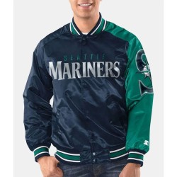 Seattle Mariners Men's Varsity Jacket Seattle Mariners Men's Varsity Jacket